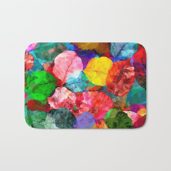 Leaf mosaic(26). Bath Mat