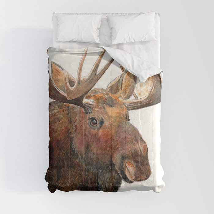 Michelangelo Moose Comforter