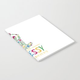 Mental Health Less Stressy More Stretchy Notebook
