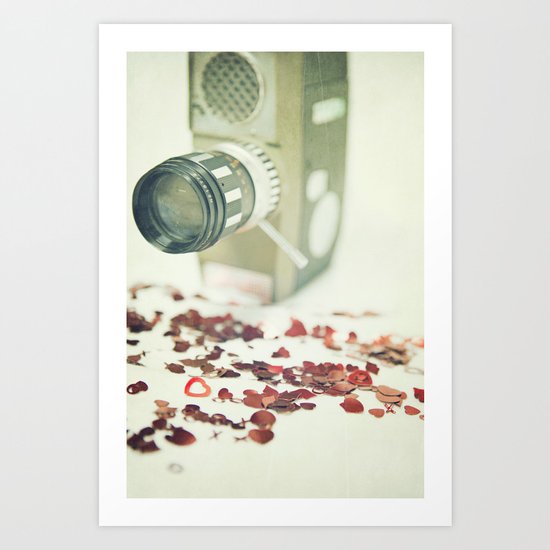 The Movie of our Love Art Print