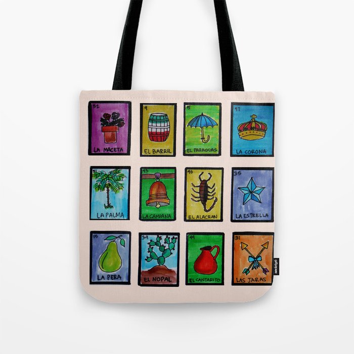 loteria tote bag