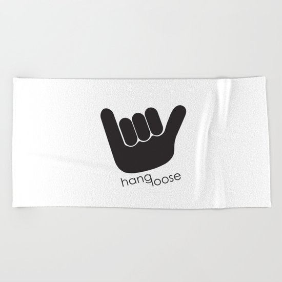 Hang Loose Beach Towel