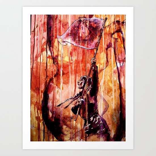 TELSE VAN KAMPEN Art Print