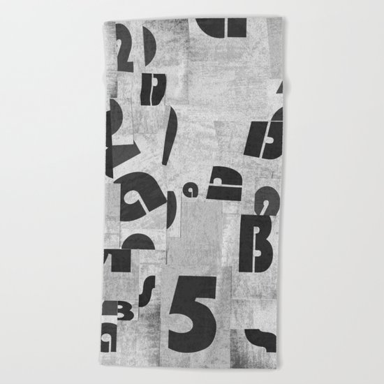 Abstract pattern 51 Beach Towel