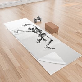 Dancing Skeleton | Day of the Dead | Dia de los Muertos | Skulls and Skeletons | Yoga Towel