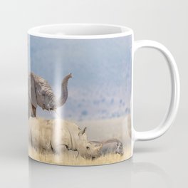 Baby Safari Animals Together in Africa Coffee Mug