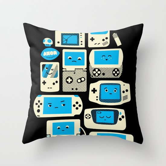 AXOR Heroes - Love For Handhelds Throw Pillow