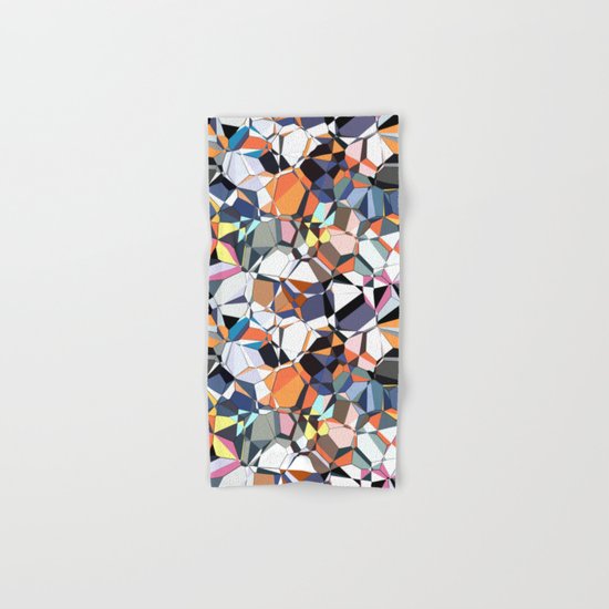 Abstract Geometric Chaos Hand & Bath Towel