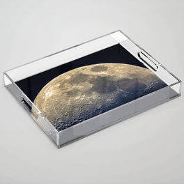 Twilight on the moon Acrylic Tray