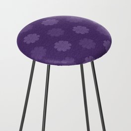 Floral pattern Counter Stool