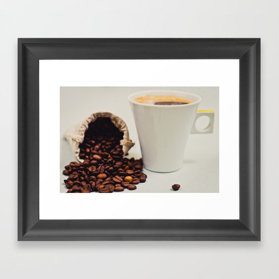 Caffeine Framed Art Print