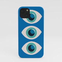 Watching You-Blue iPhone Case