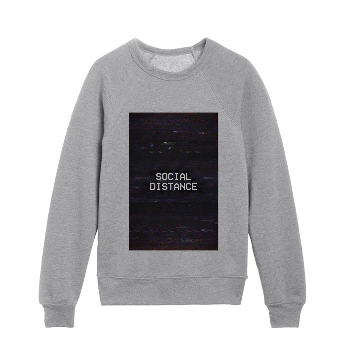 SOCIAL DISTANCE Kids Crewneck