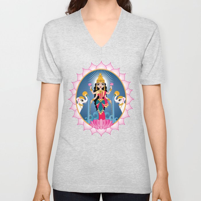 Lakshmi V Neck T Shirt