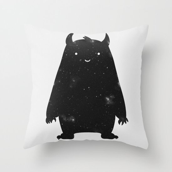 Mr. Cosmos Throw Pillow