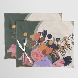 Flowers in the mirror Placemat