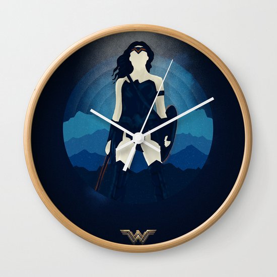 I used to want to save the world. - Diana Prince Wall Clock