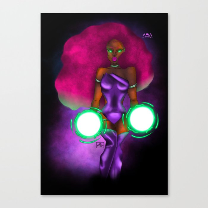 Alien Queen Canvas Print