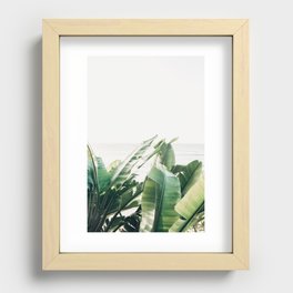 Pretty Palms Recessed Framed Print