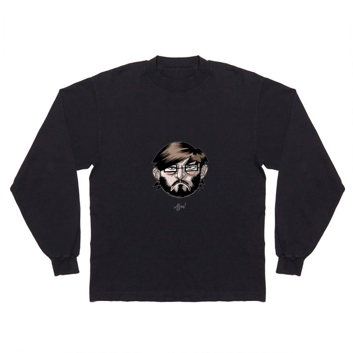 Armin's Faces - 003 - angry Long Sleeve T Shirt