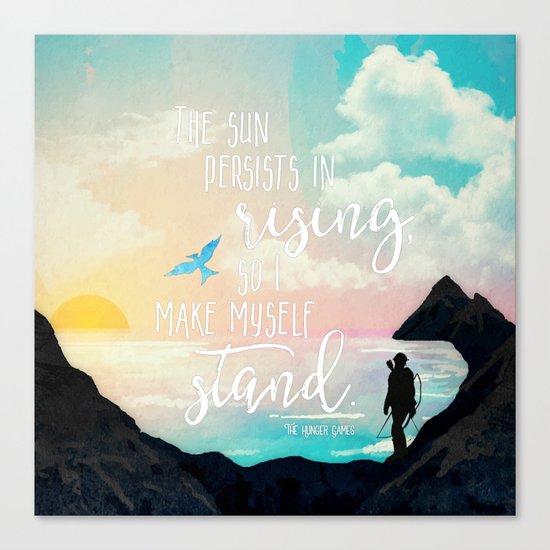 I Make Myself Stand - THG Canvas Print