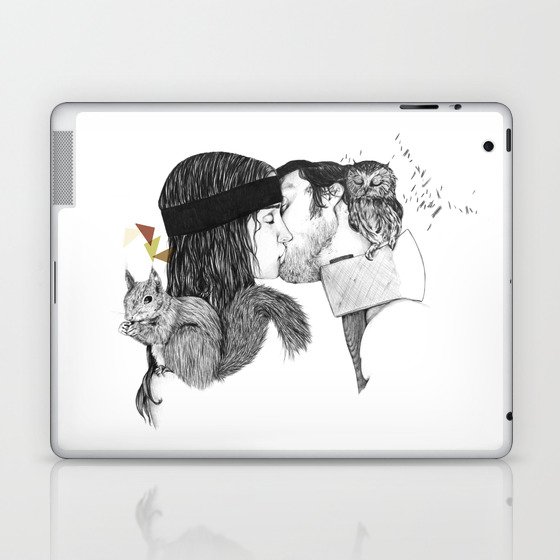 The Lumberjacks kiss Laptop & iPad Skin