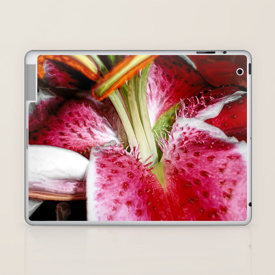 Pink Laptop & iPad Skin