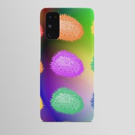 Colorful Jack Fruit on an Abstract Background Android Case