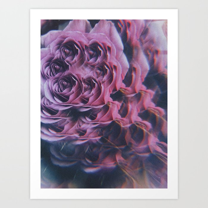 Purple Daze Art Print