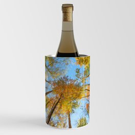 Kaleidoscope - Fall Colors in Trees of Great Smoky Mountains Wine Chiller