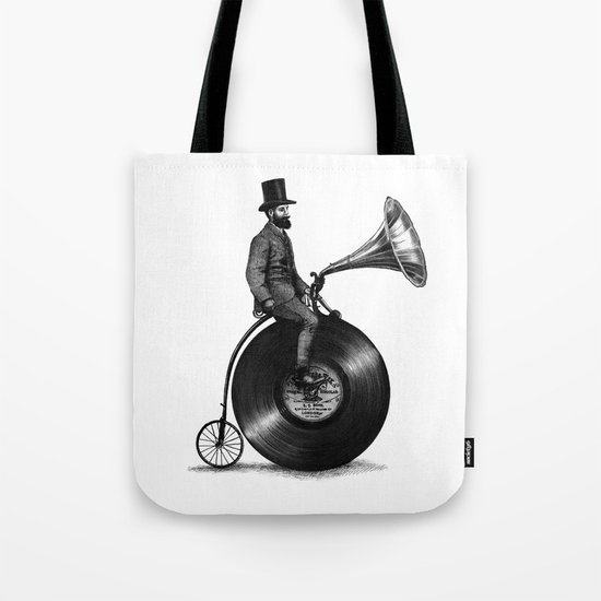 Music Man (monochrome option) Tote Bag