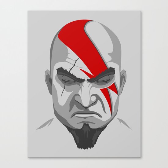 God of Rock Canvas Print