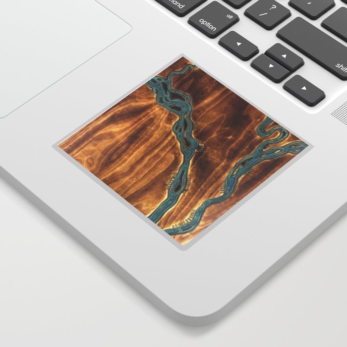 Epoxy River Tables - Bangladesh #1 Sticker