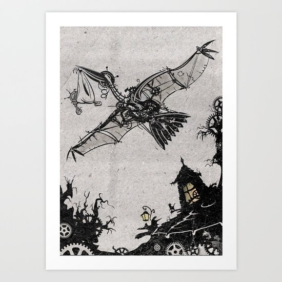 How the robots was born Art Print