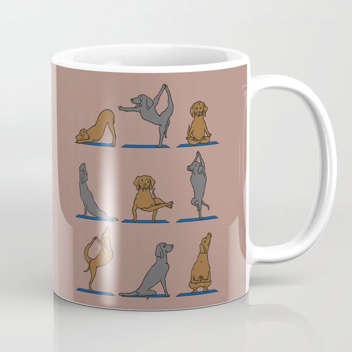 Vizsla Yoga Coffee Mug