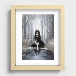 Ice mirror Recessed Framed Print