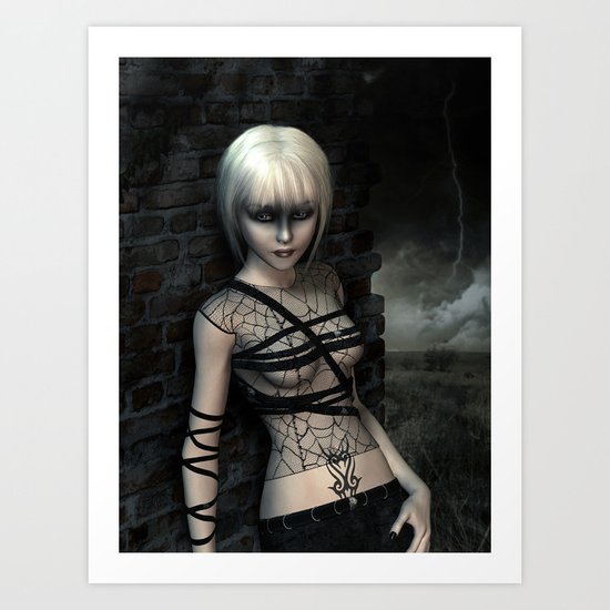 Night wanderer Art Print