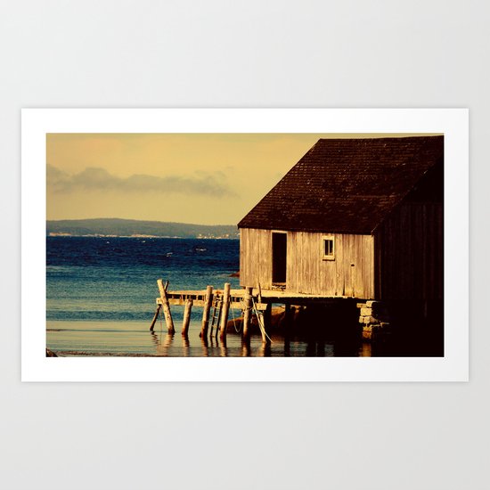 By The Sea Art Print