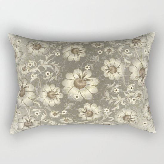 Shabby flowers #12 Rectangular Pillow