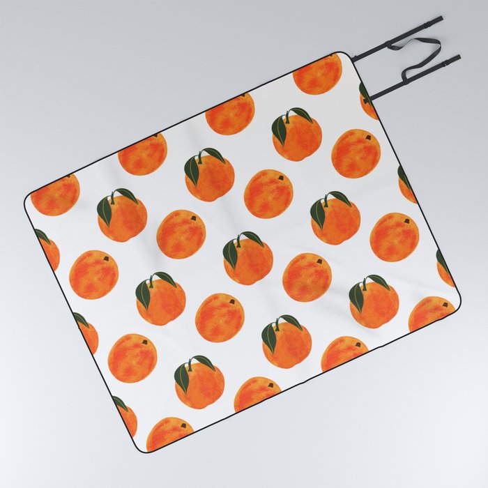 Peach Harvest Picnic Blanket
