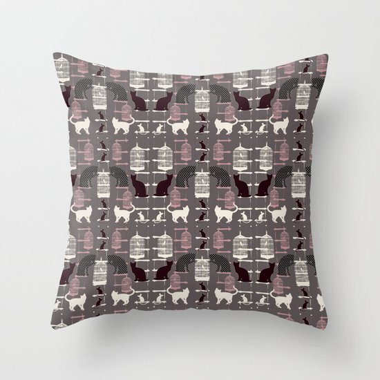 cats Throw Pillow