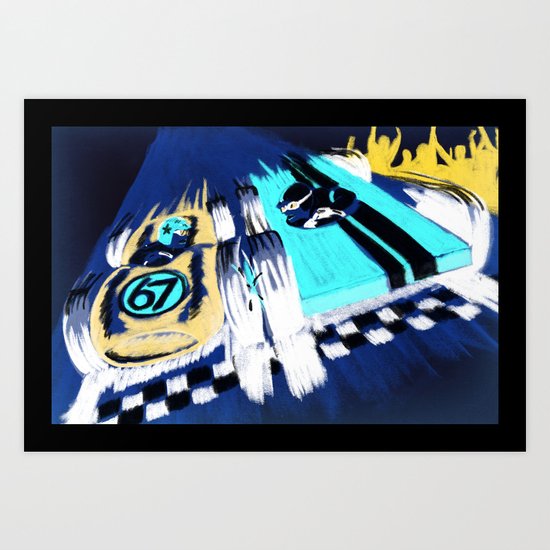 Pinewood Derby! Art Print
