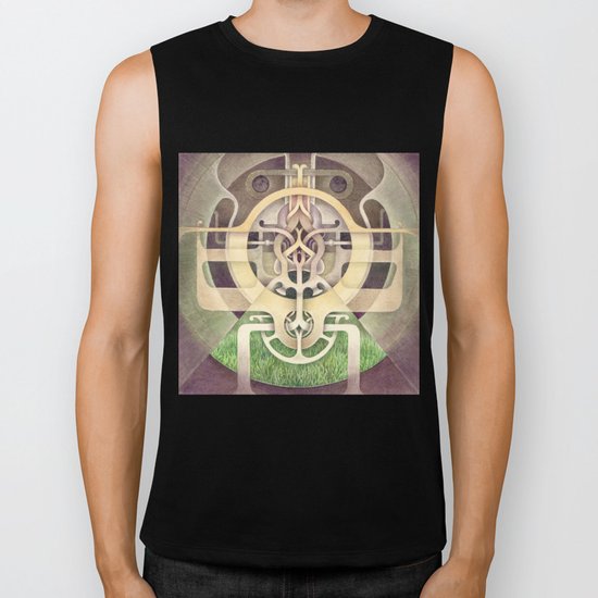 Composition III Biker Tank