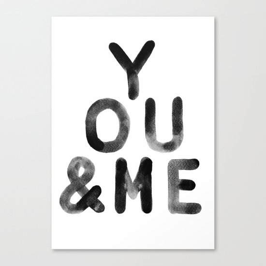 You & Me Canvas Print