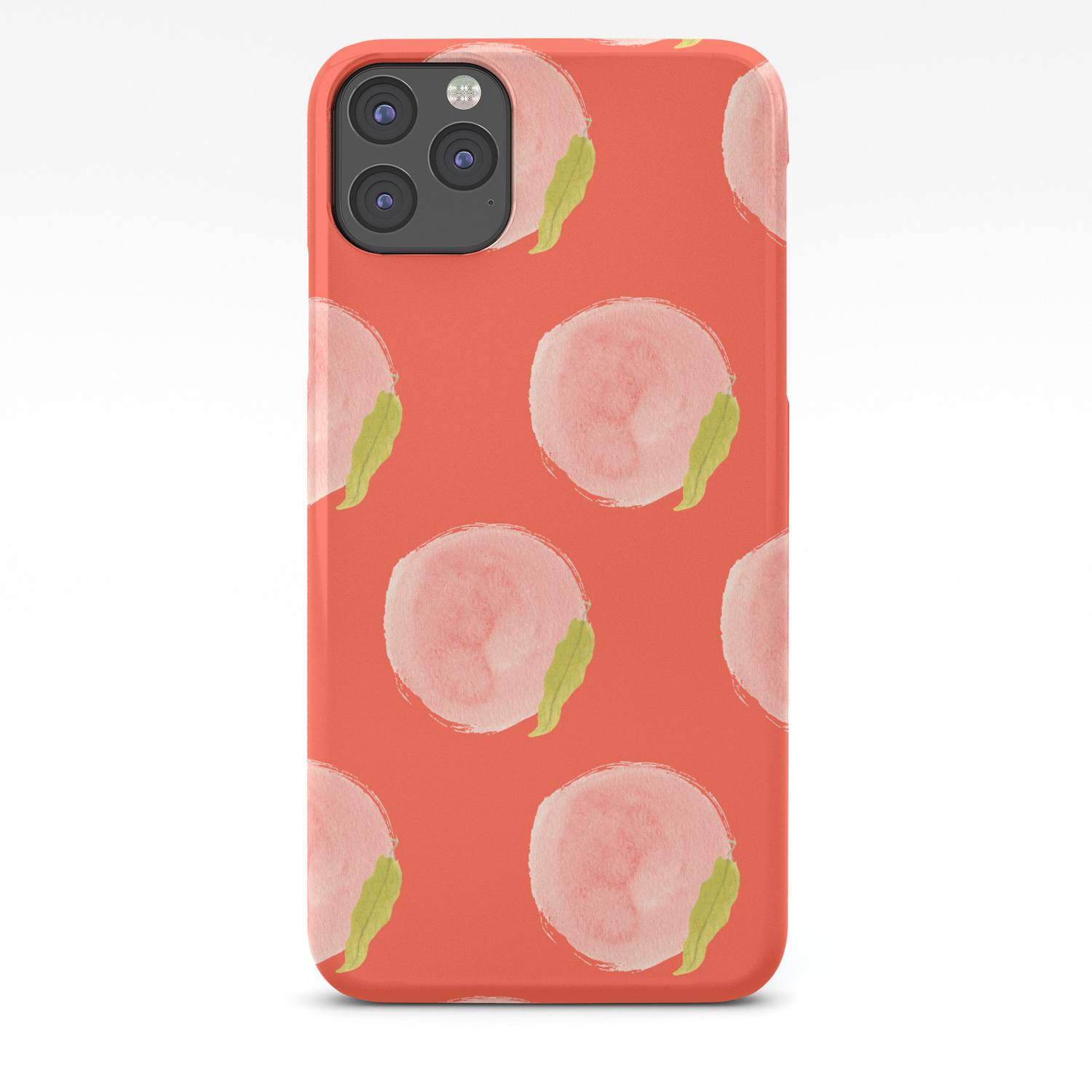 You Re A Peach Watercolor Painting Iphone Case By Mari Orr Society6
