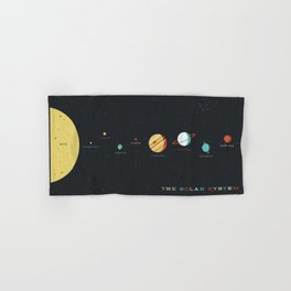 The Solar System Hand & Bath Towel