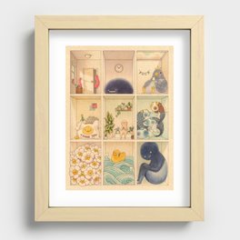 Family Recessed Framed Print