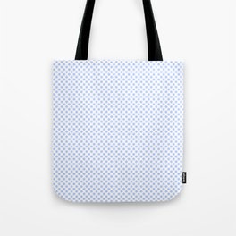 Bright Periwinkle Blue Polka Dots Tote Bag