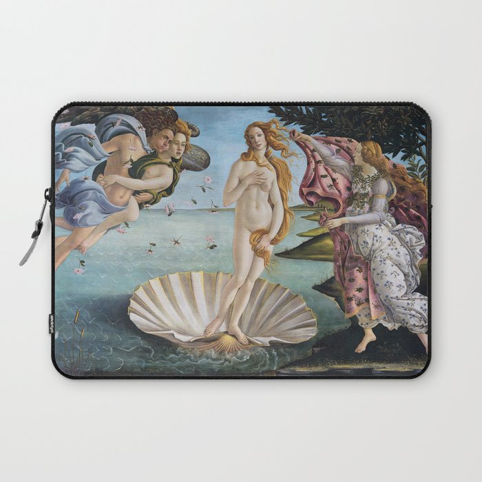 Botticelli's The Birth of Venus (High Resolution) Laptop Sleeve