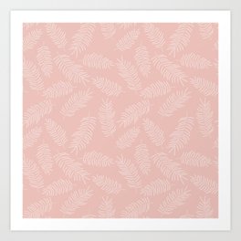 Tropical pattern 009 Art Print